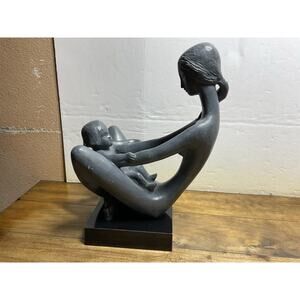 KATHY KLEIN Generations MOTHER AND CHILD Sculpture 1972 AUSTIN PRODUCTIONS